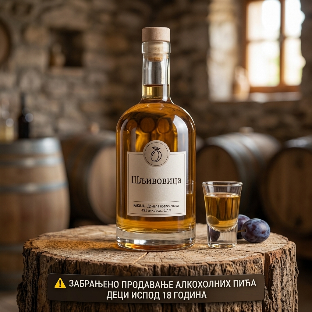 Domaća rakija direktno od proizvođača Srbija
